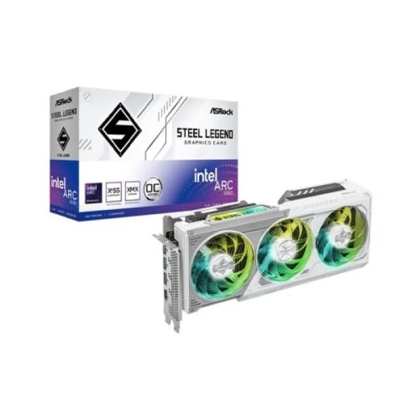 Intel Arc B580 Steel Legend 12GB OC Graphics Card