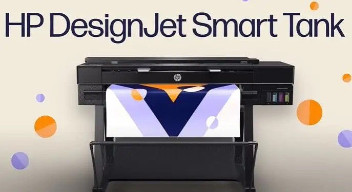 HP DesignJet Smart Tank T858 36-inch Large Format Printer - Image 3