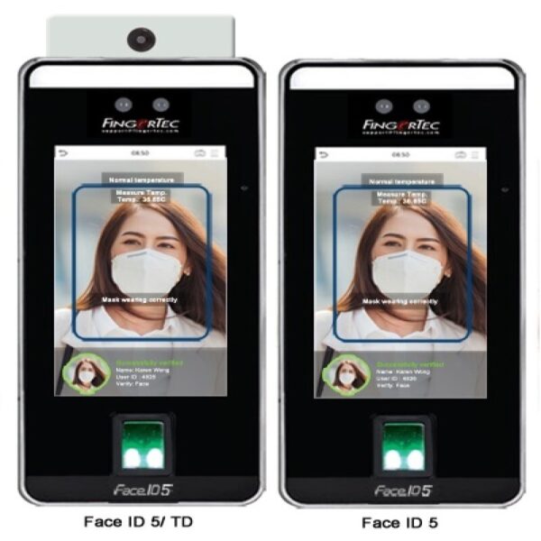 FingerTec Face ID 5 AI Facial Recognition Attendance Device
