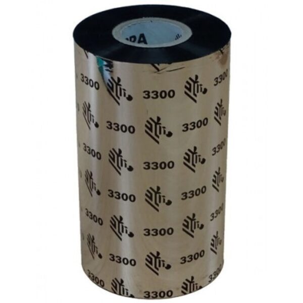 Zebra 110mm x 450M Wax/Resin Ribbon
