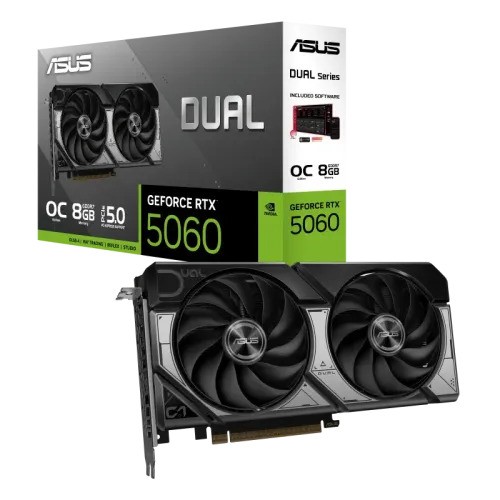 ASUS Dual GeForce RTX 5060 8GB GDDR7 OC Edition Graphics Card - Image 6