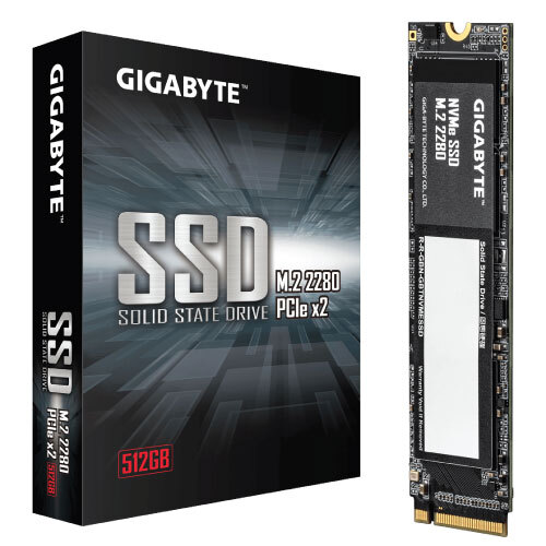 GIGABYTE 512GB M.2 PCIe 3.0 x4 NVMe 1.3 SSD # G3NVME512G