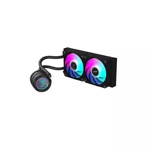 Gigabyte Aorus WATERFORCE II 240 ARGB Lighting Display AIO Liquid Cooler - Image 2