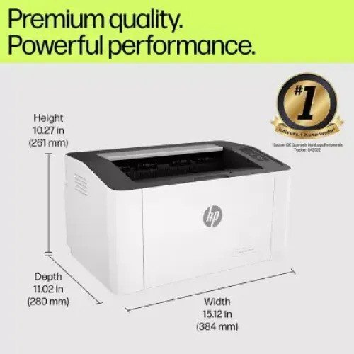 HP Laser 1008a Single Function Mono Laser Printer - Image 2