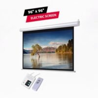 Apollo 96x 96 inch Electric Projection Screen