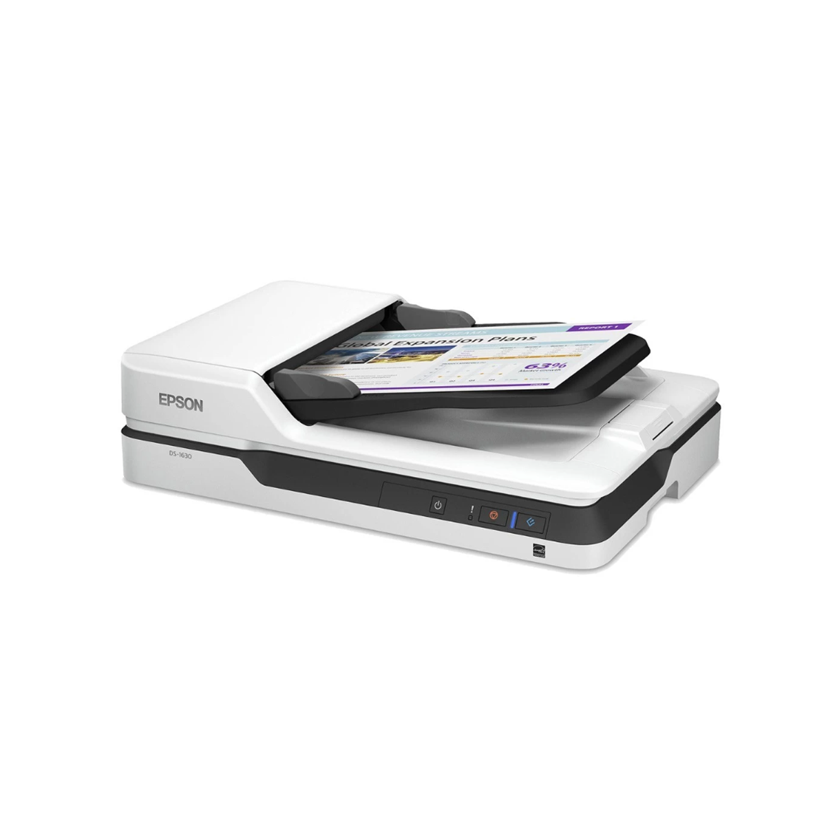 Epson DS-1630 Flatbed and Sheet Fed Color Legal Document Scanner with ADF