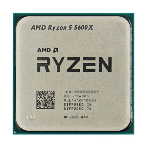 AMD Ryzen 5 5600X Desktop Processor (OEM/Tray) (Fan Not Included)
