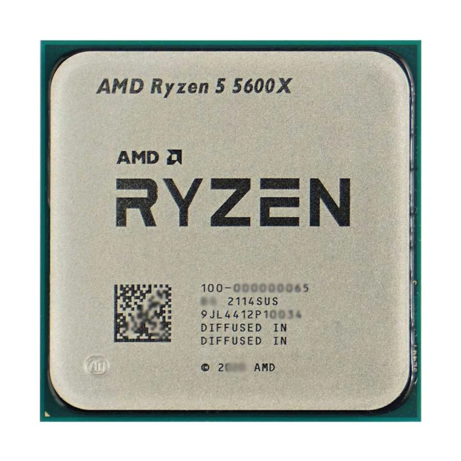 AMD Ryzen 5 5600X Desktop Processor (OEM/Tray) (Fan Not Included)